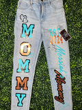 Custom Senior Jeans DEPOSIT | Class of 2027 | Graduate | Graduation