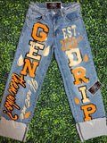 Custom Senior Jeans DEPOSIT | Class of 2027 | Graduate | Graduation