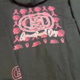Pink Drip - Breast Cancer - Zip Up Hoodie