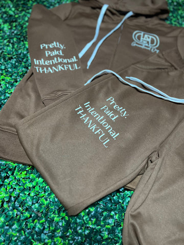 Pretty. Paid. Intentional. THANKFUL!